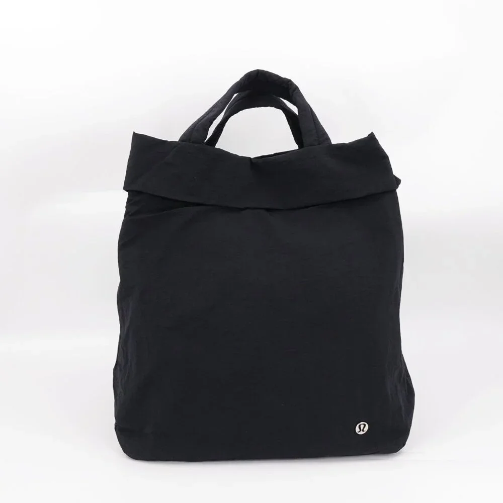 lululemon athletica Black Crossbody Tote Bag